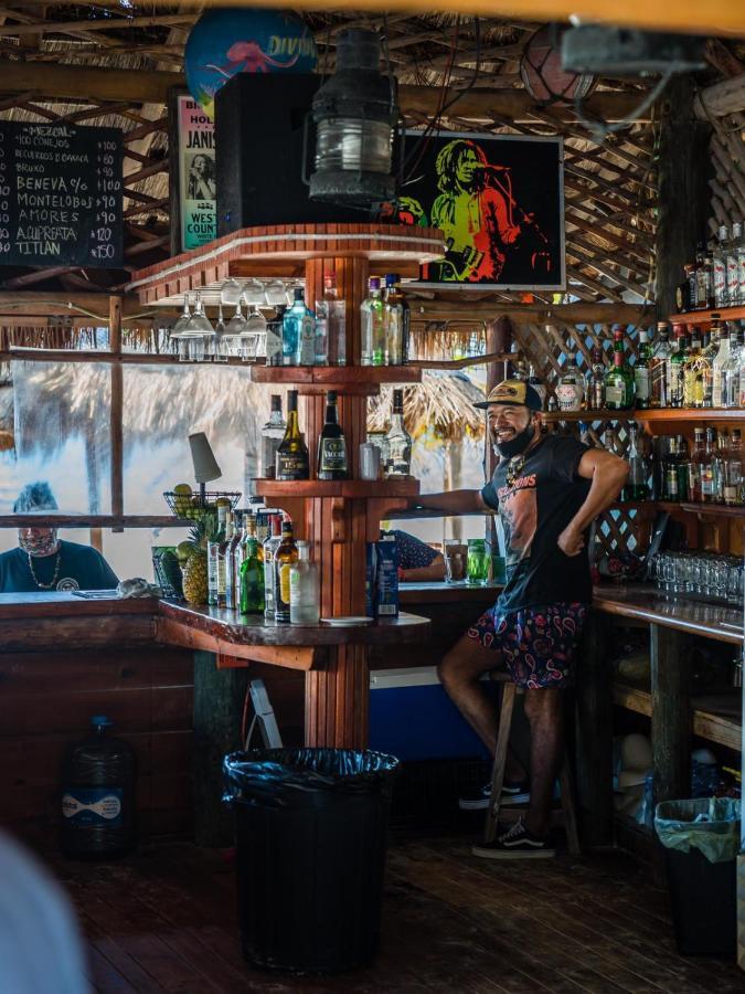 The Diving Lodge Downtown Puerto Morelos Buitenkant foto