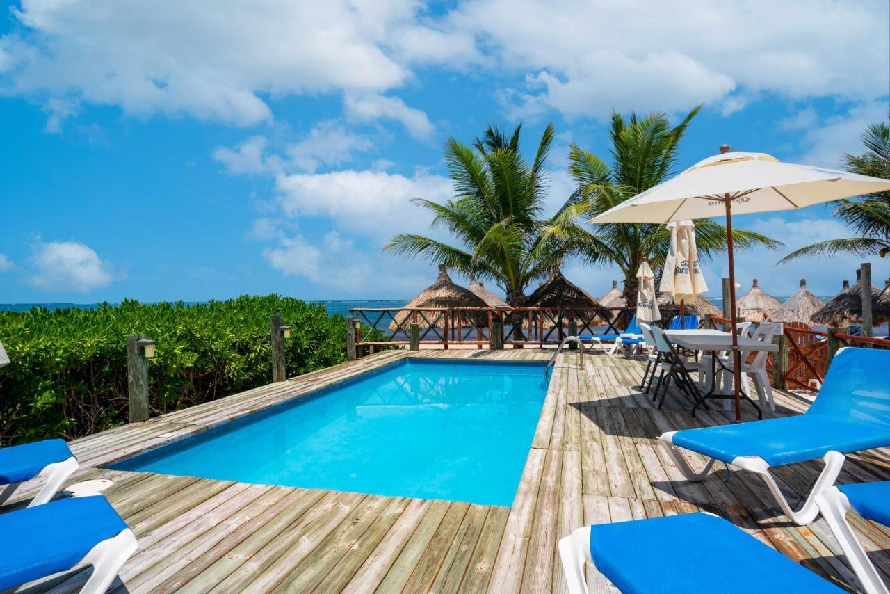 The Diving Lodge Downtown Puerto Morelos Buitenkant foto