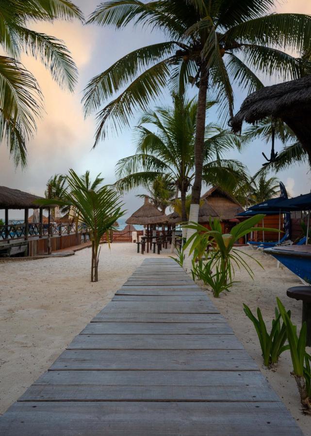 The Diving Lodge Downtown Puerto Morelos Buitenkant foto