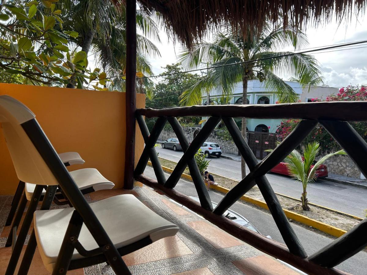 The Diving Lodge Downtown Puerto Morelos Buitenkant foto