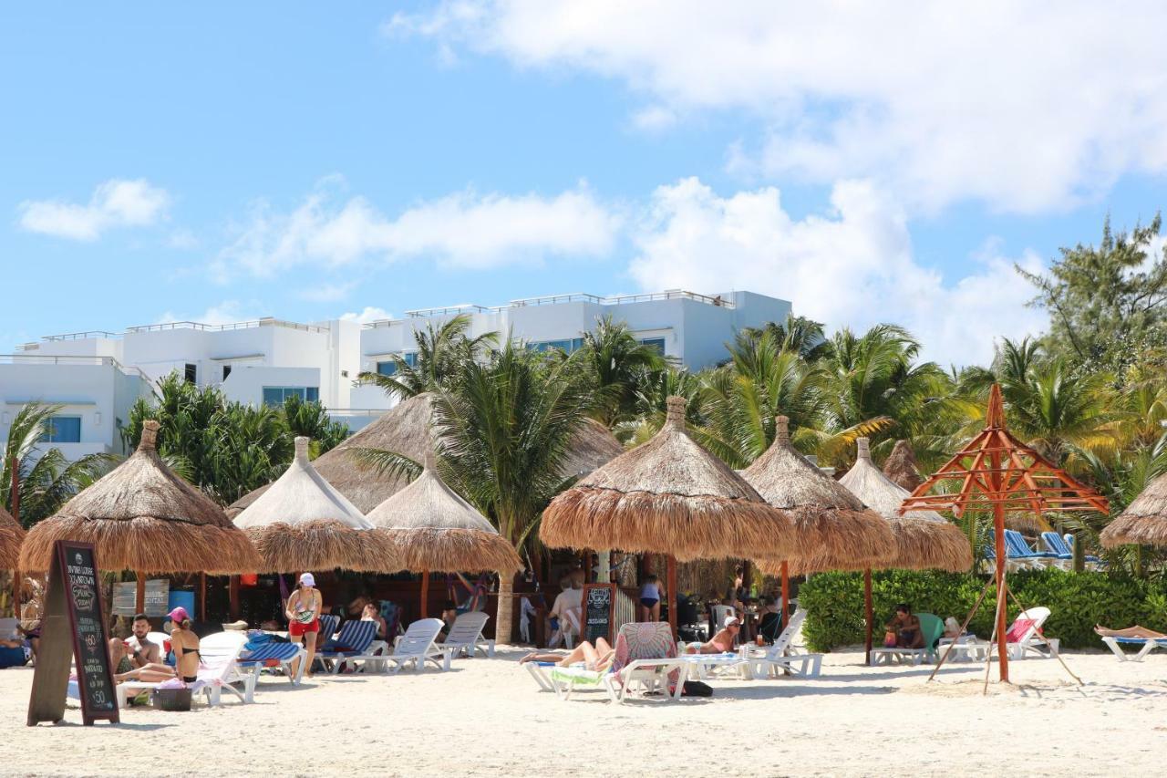 The Diving Lodge Downtown Puerto Morelos Buitenkant foto